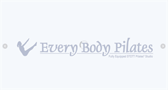 Desktop Screenshot of everybodypilates.info