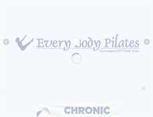 Tablet Screenshot of everybodypilates.info